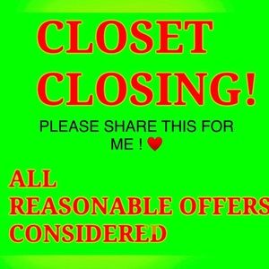 This closet is making room for more products help get this closet cleaned 🤗🤩🎉